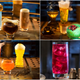 Various drink offerings, some alcoholic, most not.